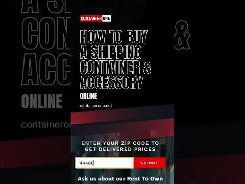 How to Buy a Conex Container Online: Tips and Steps