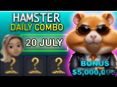 hamster kombat daily combo // 20 July #hamsterkombat #hamsterkombatdailycombo