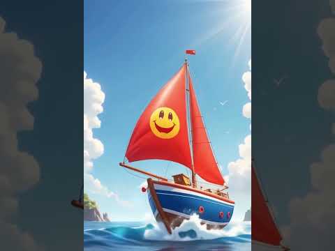 🚤 Sail Sail Little Boat | Fun Ocean Song for Kids | Animated Preschool Adventure