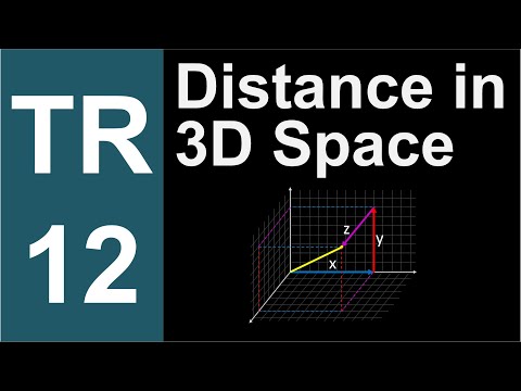 TR-12: Distance Between Points in Space (Trigonometry series by Dennis F. Davis)