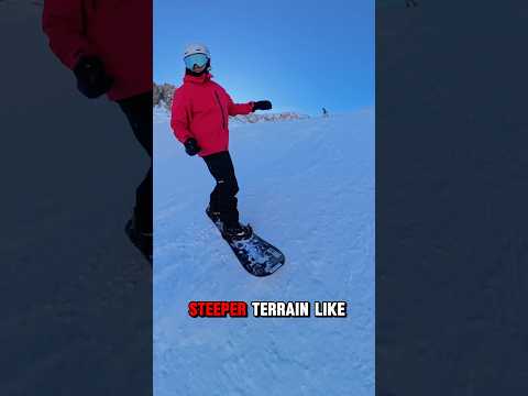 Quick turns on steep terrain #snowboarding ​⁠@clewsnowboarding ​⁠@outdoormasterUS