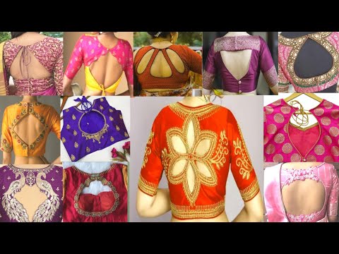 🥰50+Very Beautiful Blouse Neck Designs 2025|Blouse Designs Front And Back New Mode| Blouse Back Neck