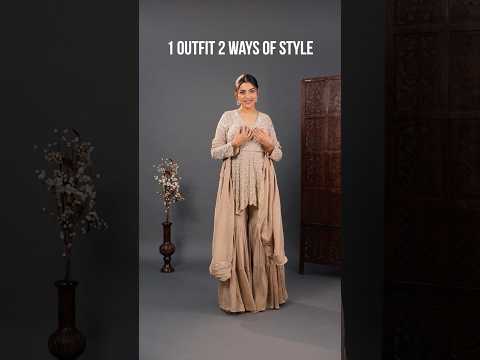 1 Outfit, 2 Ways | Stylish Salwar Suit with Dupatta