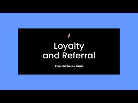 Loyalty and referral: Empowering Customer Success. ⬇️ webinar link