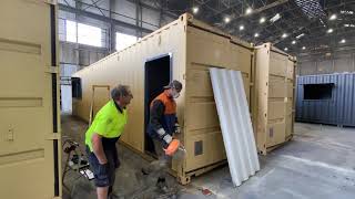 40ft Shipping Container Project