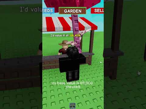 Horned Dinoshroom showcase #roblox #growagarden #gaming #viralvideo #viral #like #likeandsubscribe