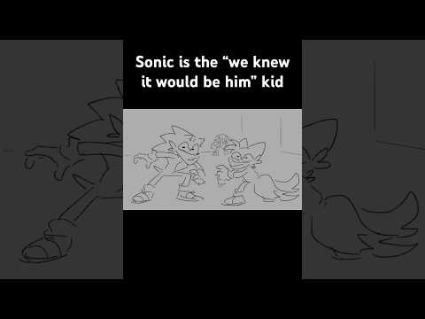 Sonic is the “we knew it was him” kid #sonicmovie3 #sonic #animatic