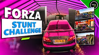 EPIC STUNT CHALLENGE | Forza Horizon 4 Super 7 Race On Xbox Series X