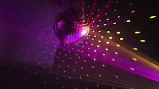 8 Hours of Rotating Disco Light in 4K | Multicolor Party Background Loop