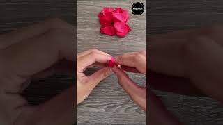 Craft a Dazzling Crepe Rose Quick DIY Tutorial for Elegant Floral Decor Stylish Home Beautification!
