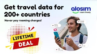 aloSIM Lifetime Deal - No Roaming Fees, Just Savings