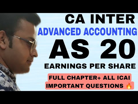 📕AS 20 | Earnings Per Share | CA Rahul Aggarwal #cainter #as20 #caintermediate