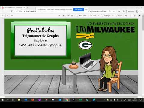 Explore Sine and Cosine Functions