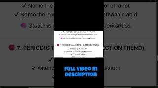Most Expected Questions in Chemistry Class 10 ICSE 2026 #icse2026 #icseboard #shorts #shortvideo