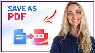 How to save Google Doc as PDF