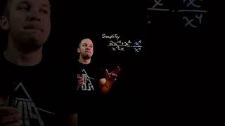 Simplifying Exponential Expressions (Advanced 3) #maths #precalculus #exponents