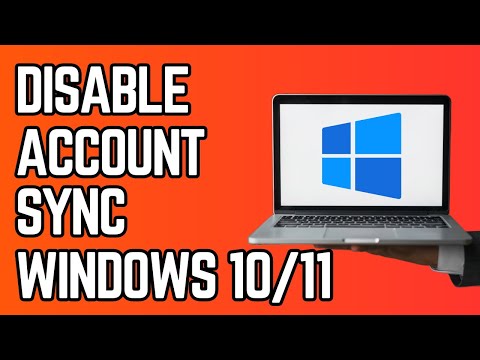 How to Disable User Account Sync in Windows 10 & 11 (Regedit)