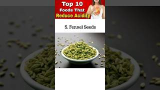 ✅ 10 Foods That Reduce Acidity || Acid reflux #health