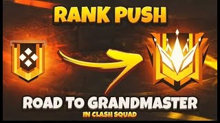 FREE FIRE GOLD TO GRAND MASTER PUSH COME JOIN US 💪