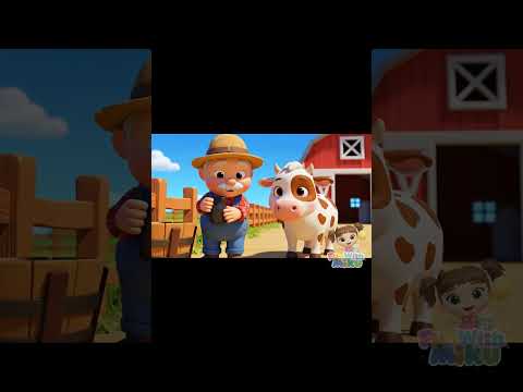 Old macdonald had a farm E-I-E-I-O #ai #nurseryrhyme #viral #funforkids #kidstime