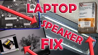 Laptop Speaker Fix