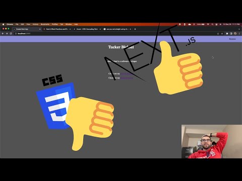 My First Next.js project. CSS does get easier, RIGHT!?