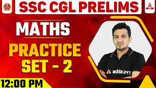SSC CGL Prelims | SSC CGL Maths Classes | Practice Set #2