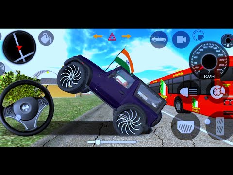 Dollar (Song) Modified Mahindra Black thar 😈|| Indian Cars Simulator 3D || Android Gameplay Part 3