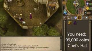 Ultimate 1-99 Cooking Guide (Fastest/Cheapest Method) - XxNoobtubexX [HD]