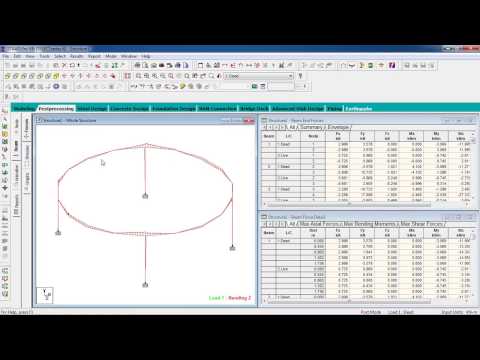 STAAD Pro Tutorials - Analysis & Design of RCC Circular Beam ( Day 17)