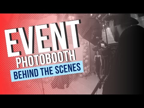 Event Photo Booth - Behind the Scenes