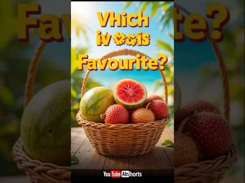 Which Summer Fruit is Your Favorite? 🍉 | Fruity Fun Quiz!
