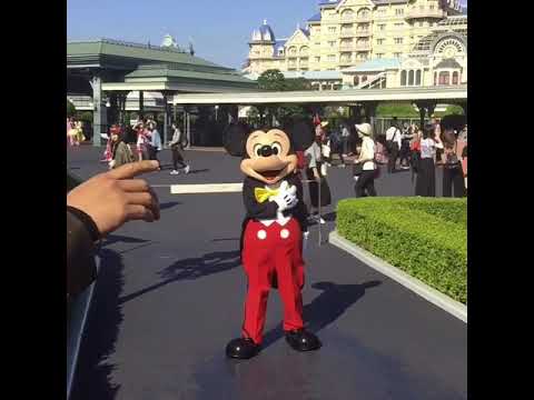 ミッキーへのバースデームービーにしてみた