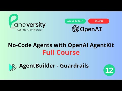 12 - Guardrails: How to ensure our Agentic Workflows are safe | AI-100