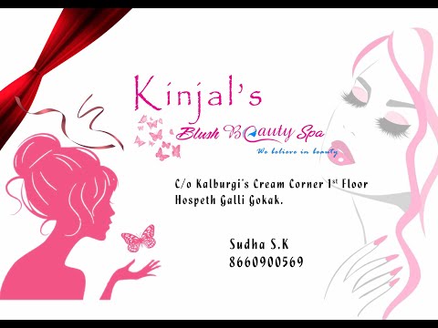 Kinjal`S Blush Beauty Spa Makeup Shoot.