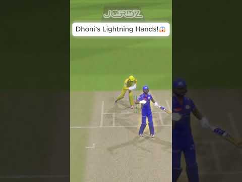 Dhoni STUMPS Surya in 0.1 Seconds! Jadeja’s Magic Ball! 😱 #iplmoments