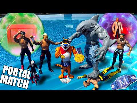 WWE Portal Madness Multiversal Action Figure Match