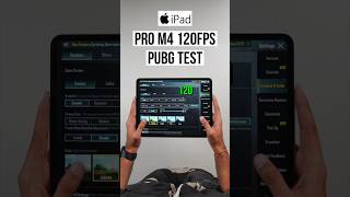 iPad Pro M4 (2024) 120FPS Pubg Test in 1 Minute 🔥