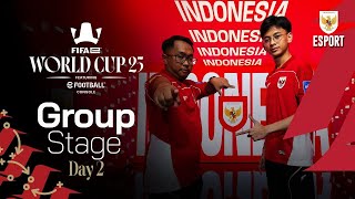 LIVE! FIFAe World Cup 25™ ft. eFootball Console - Day 2 – Group Stage