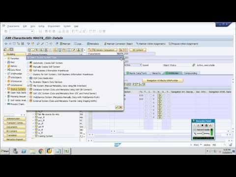 Loading Master Data into BI System