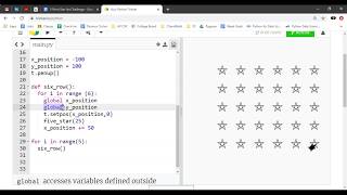 Python Day 4: Gridding Stars