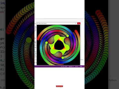 Incredible Geometric Artistry: Crafting Patterns with Python Turtle #Python #TurtleGraphics