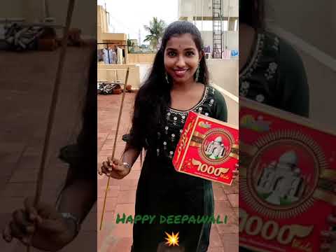 1000 wala crackers | sivakasi crackers bursting video | diwali special | diwali short | happy diwali