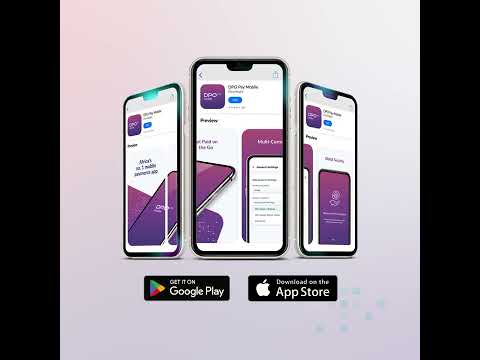 DPO Pay Mobile App Preview