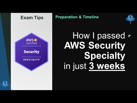 How I cleared AWS Certified Security - Specialty in 3 weeks!