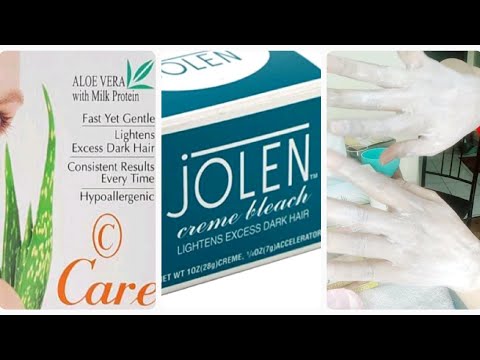 two famous bleach cream review/care &jolen bleach cream result/bleach price ar sahi miqdar me use
