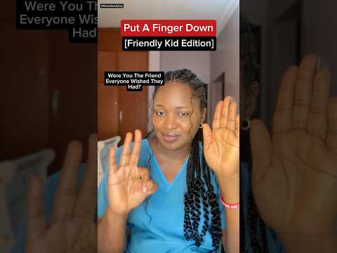 Put a finger down, Friendly kid edition #shorts #putafingerdown #friends #fingerdown