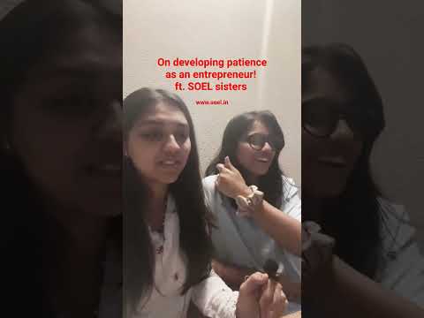 Role of patience in the life of an entrepreneur! Watch to know more✨ #podcast #brand #author