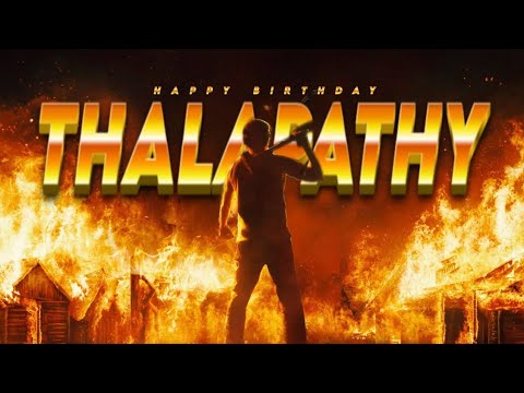 Thalapathy Vijay Birthday Whatsapp Status 2023|Thalapathy Birthday Status|Thalapathy Mashup