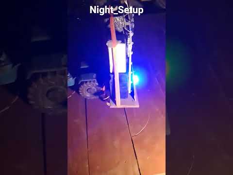 Night setup today 7:00 a.m.